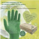 Nature Gloves by Med-Comfort Einmalhandschuhe aus Nitril, biologisch abbaubar