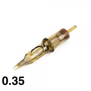 Kwadron Cartridge System – Soft Edge Magnum 0.35 Long Taper Nadelmodule 20 Stk. 21 SEM
