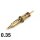 Kwadron Cartridge System – Soft Edge Magnum 0.35 Long Taper Nadelmodule 20 Stk. 23 SEM
