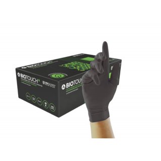 100 Stk. Unigloves BioTouch Nitril Einweghandschuhe L