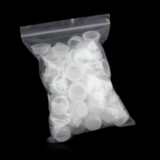 26MM - Clear Cups (100 Stk.)
