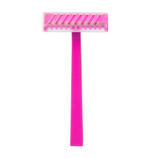 100 Stk. Einwegrasierer pink