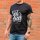 Coal Black T-Shirt (schwarz) Front Print